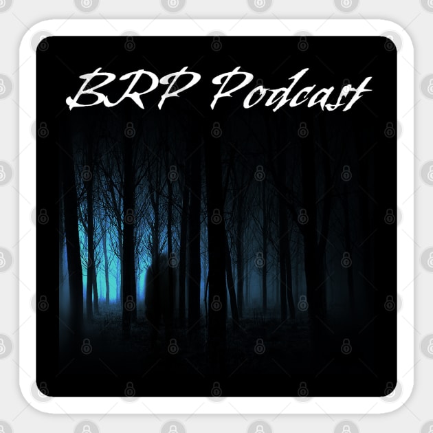 BRP Podcast Logo Sticker by Bear River Paranormal